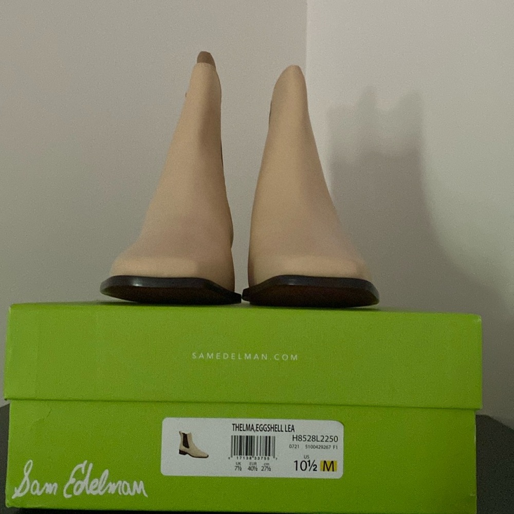 Sam Edelman short boots size 10 1/2. New